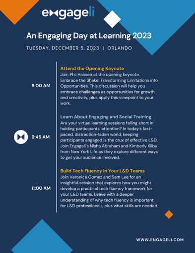 An Engaging Day at Learning 2023