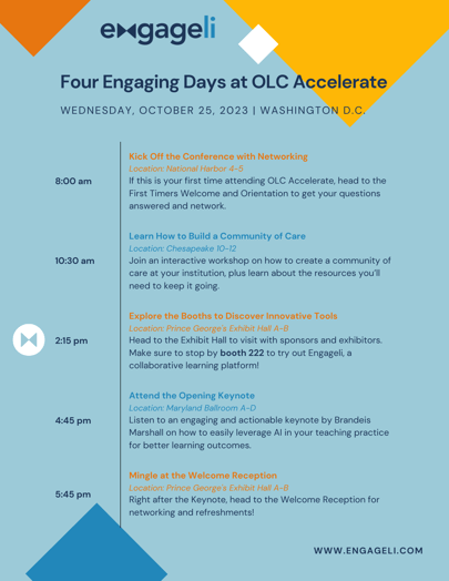 Four Engaging Days at OLC Accelerate 2023