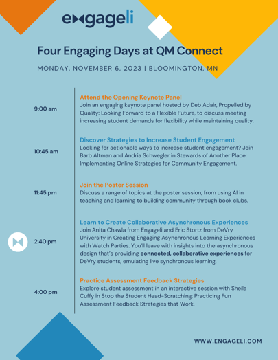Four Engaging Days at QM Connect 2023
