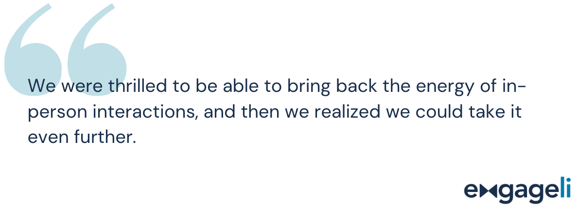 Quote by an instructor on the benefits of using Engageli