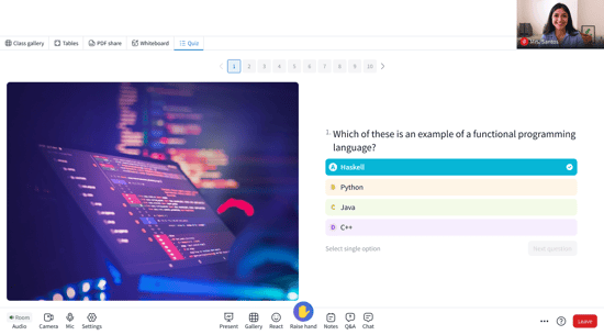 Quiz_ No answers selected