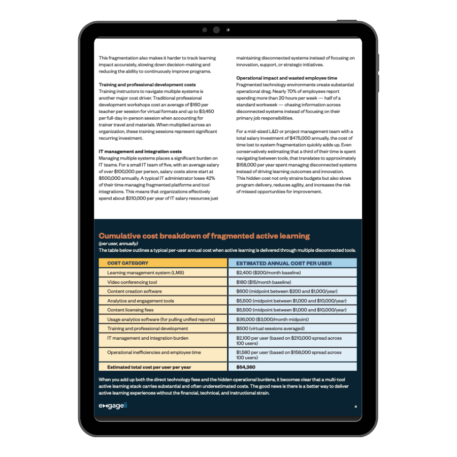 Cost of Active Learning