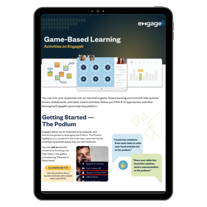 Game-Based Learning Guide